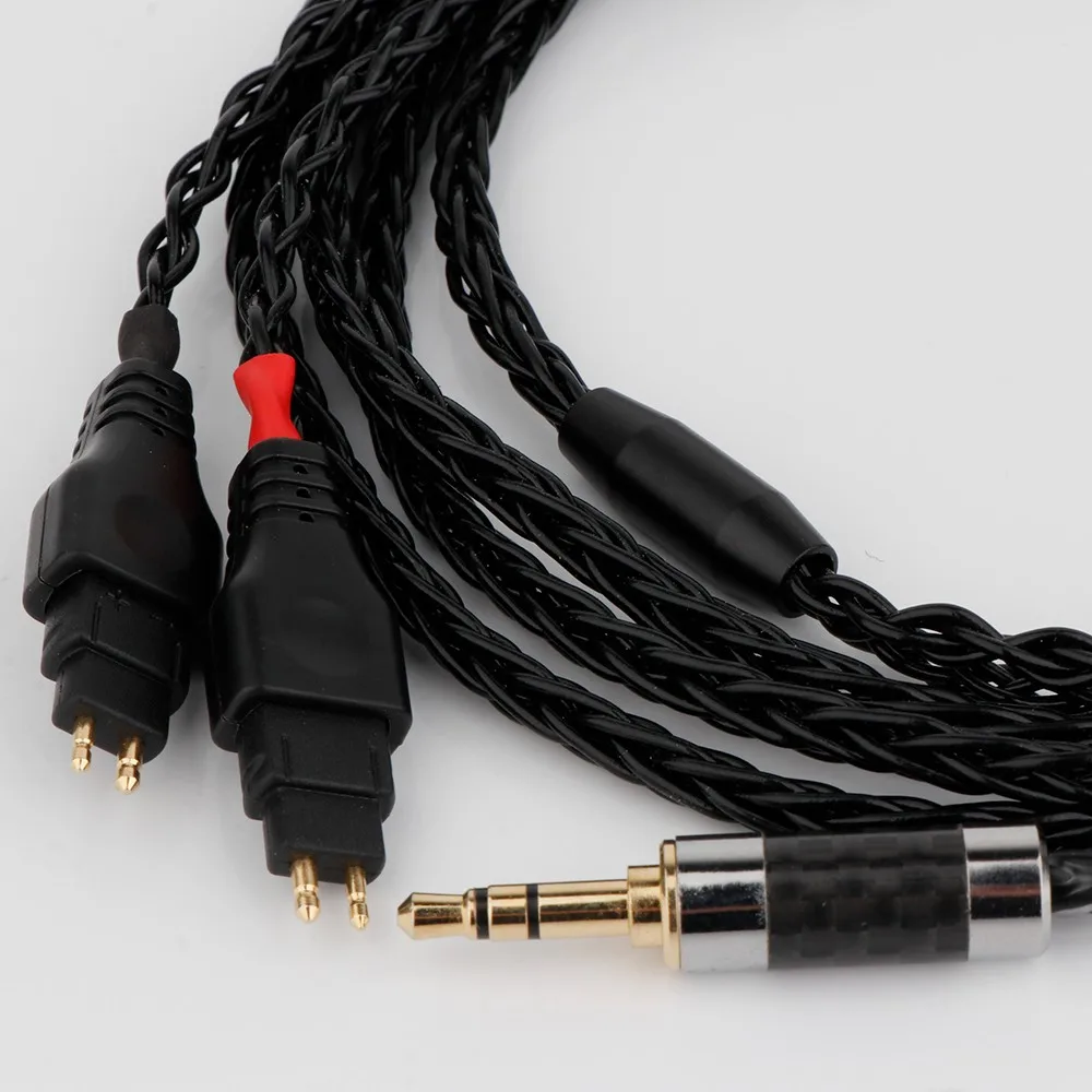 8Cores 7N OCC Earphone Cable headphone cable for HD580 HD600 HD650 HDxxx HD660S HD58x HD6xx Headphone