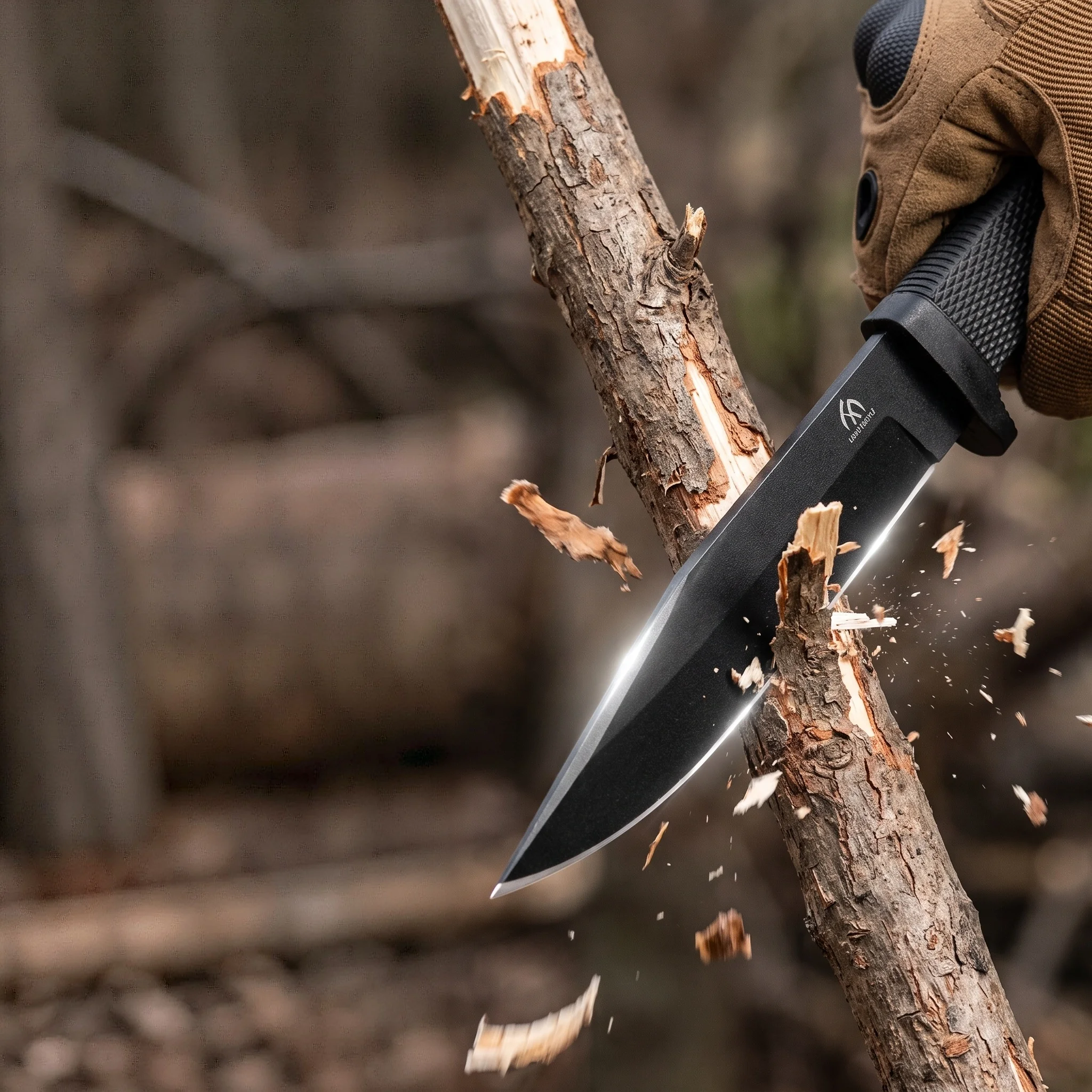 Portable sheathed straight knife for picnicking, picnicking, vegetable and fruit processing tools, home manual cutting, multi-pu