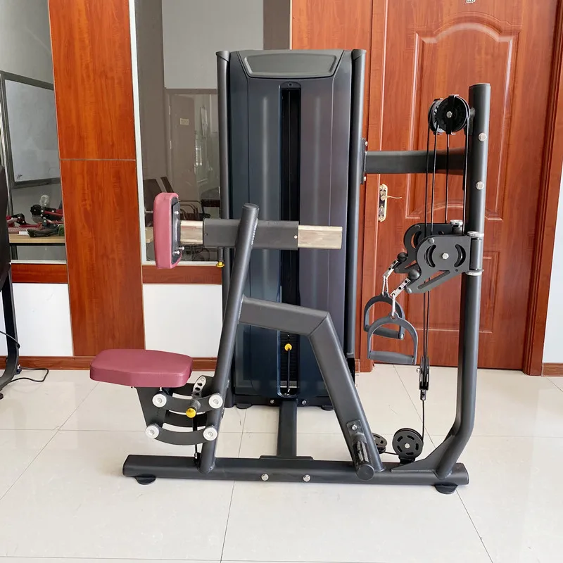 Picture 5: High Quality Commercial Gym Fitness Equipment Pin-Load Selection Machine-Weight Stack Seated Row