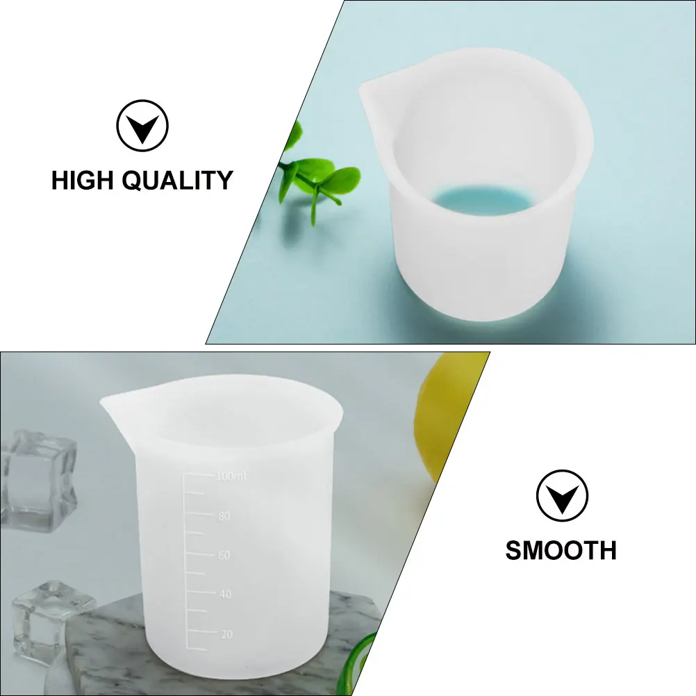 

5Pcs Measuring Cups with Measurement Scale Precise Liquid Control for Home Kitchen Lab Use Baking Supplies Milk Nuts Fruit Juice