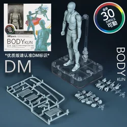 Sketch Draw-figura de acción de Kun Body Chan para hombre y mujer, cuerpo móvil, dolor en las articulaciones, modelo de juguete Shf, maniquí para dibujar