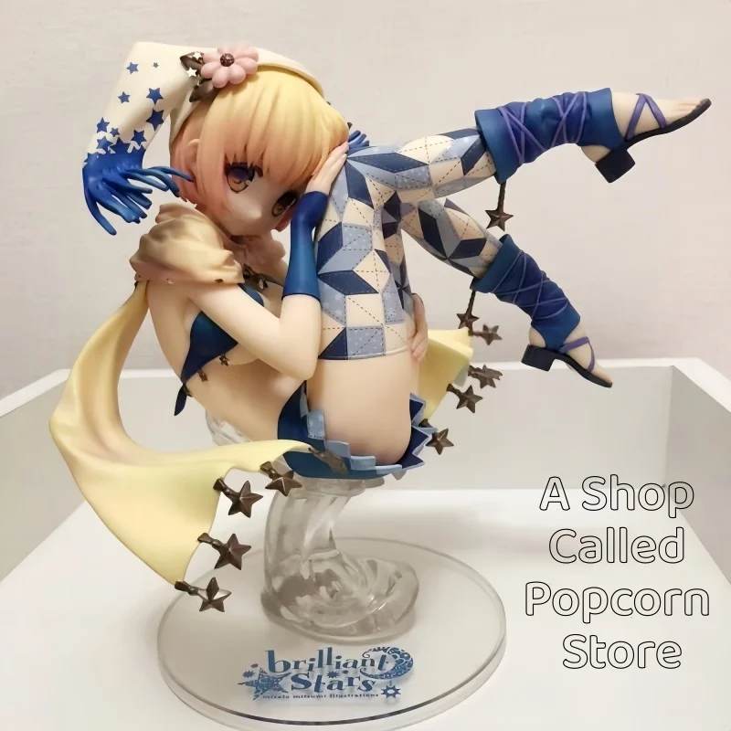 

16cm Anime Brilliant Stars Ririka Figure Miri Painting Collection Character Animation Model Toy Gift Collection Action Figure