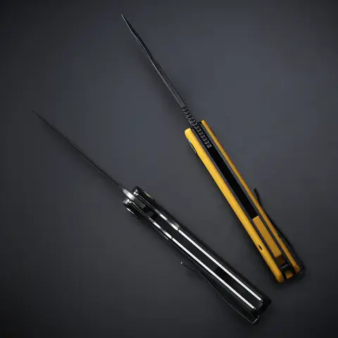 पेट्रीफाइड फिश PFP01X बेलुगा मिनी पॉकेट EDC फोल्डिंग चाकू जैकनाइफ दमिश्क G10 हैंडल 14C28N स्टील कैम्पिंग सर्वाइवल मल्टीटूल 8 best sales मिनी ईडीसी चाकू - №4