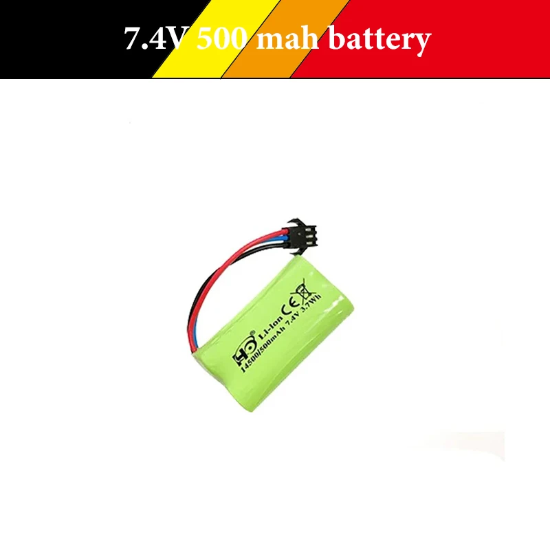 Original mn82 mn82pro mn82s mn78 mn128 mn99s mn168 carro de controle remoto 7.4v 500mah 2s peças de bateria de lítio