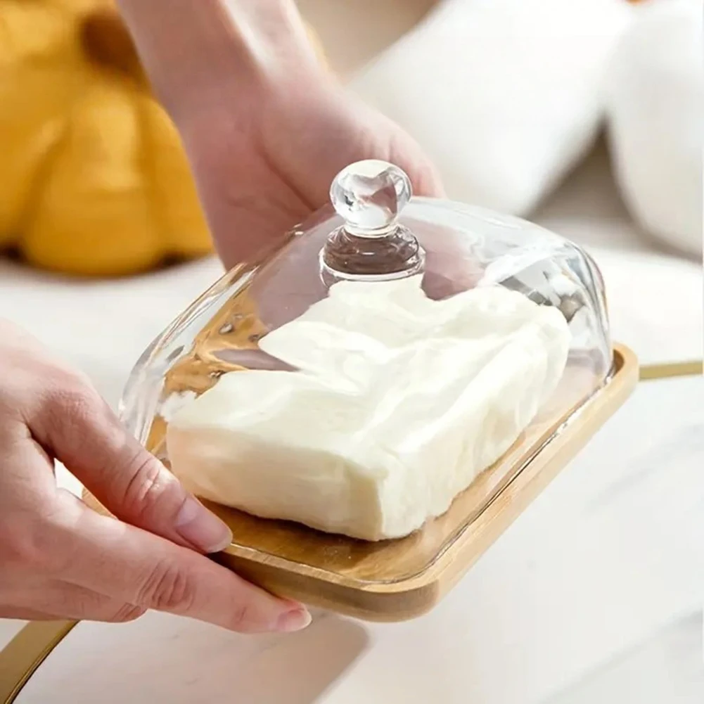 Cake Tray With Lid Elegant Versatile Display For Bakery Shop Display Case