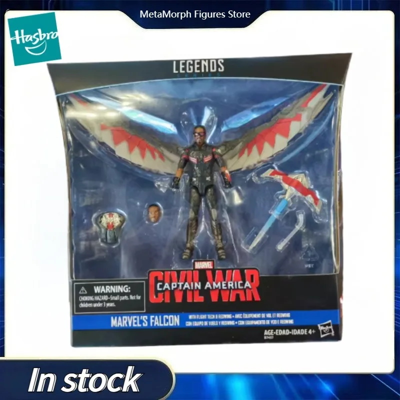 

Оригинальная коллекционная фигурка Hasbro Marvel Legends Series Captain America MARVEL'S FALCON, аниме-фигурки, игрушки, украшения