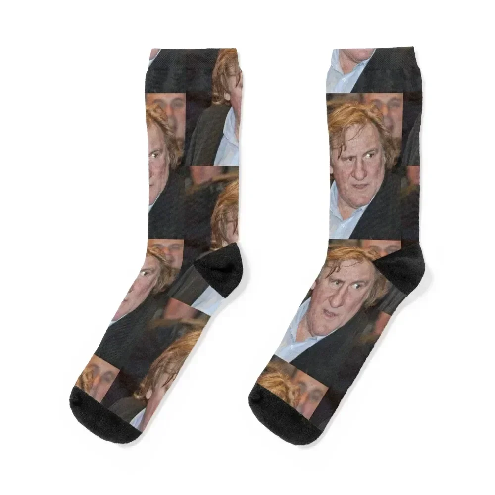 

Gérard Depardieu Swag Socks designer winter Antiskid soccer Men Socks Women's
