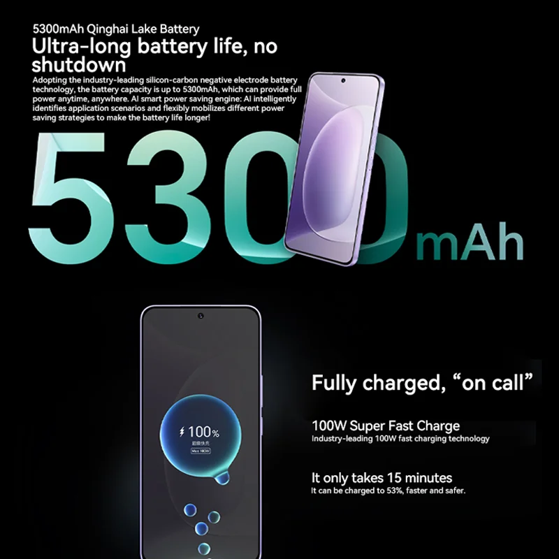 Original Honor 300 teléfono móvil 50.0MP cámara Snapdragon 7 Gen 3 Android 15,0 OTA 6,7 "AMOLED 120HZ 100W carga 5300mAh batería