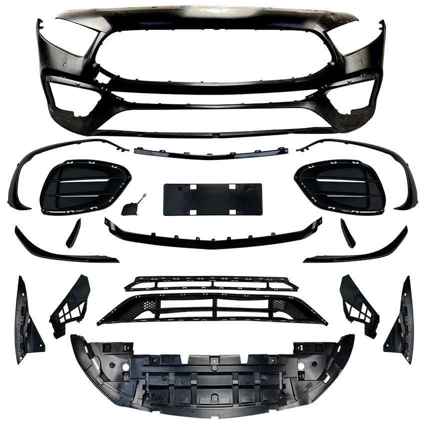 Suitable for Mercedes Benz A-Class W177 A180 A200 A220 A35 A45 AMG front bumper assembly modification body kit 19+