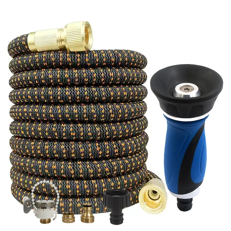 Scalable Magic Garden Hose, High-Pressure Spray Gun, Flexible Telescopic Water Pipe, Used For Watering Garden Irrigation Fields