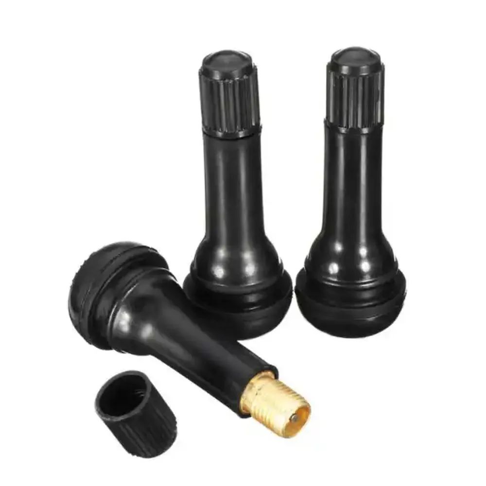 Universal TR414 Snap-in Rubber Car Vacuum Tire Tubeless Tyre Valve Stems For Auto Motorcycle ATV Wheel Accessories