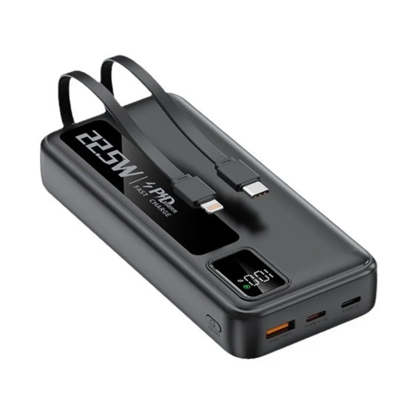 20000mAh High - Capacity Portable Power Bank with Built - in Cable for 22.5W PD Fast Charging