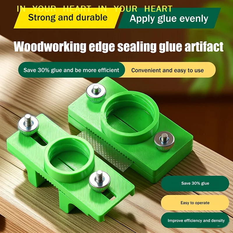 

【X】Woodworking Edge Banding Glue Applicator Tool Width Adjustable Applicator Precision Adhesive Applicator Glue Spreading Tools