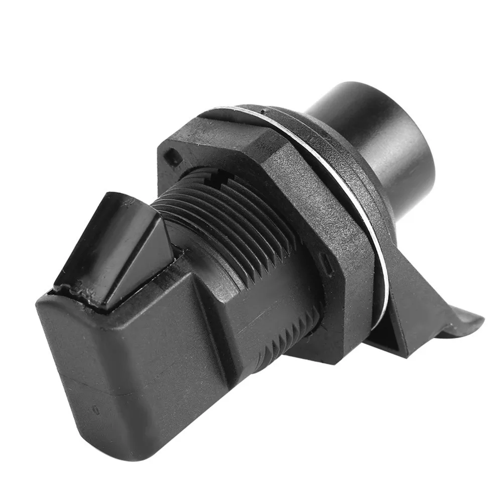 Easy Installation Marine Latch Boat Door Latch Black Push Button Latch Versatile Glove Box Lock Push button lock