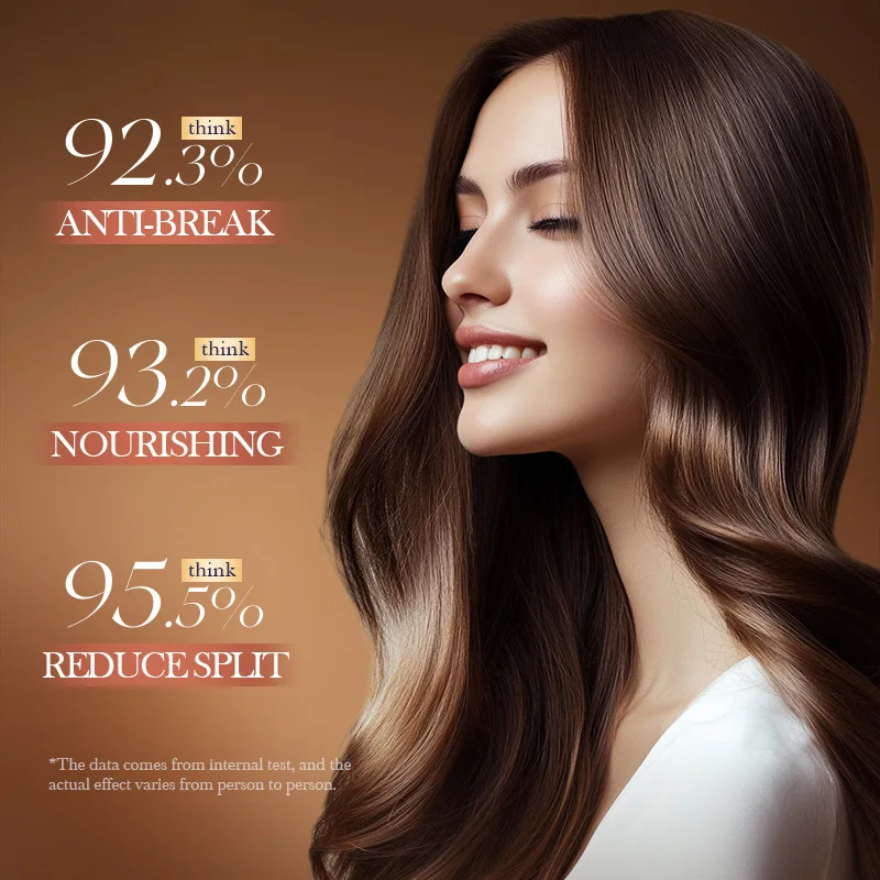 Condicionador de cabelo macio, hidratante, nutritivo e anti-quebra Ginseng e Polygonum multiflorum