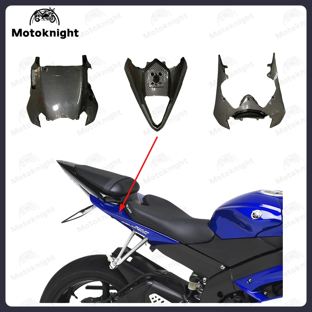 Fit For Yamaha YZF-R6 2008 2009 2010 2011 2012 13 14 2015 2016  Rear Tail Cover Panel ABS Plastic Motorcycle Replacement Parts‌