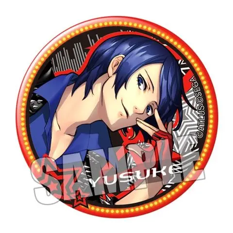 Neues Persona Ren Amamiya Anime Zweidimensionales Cartoon-Muster Abzeichen Pin Kreative Persönlichkeit Rucksack-Dekoration Cosplay-Requisite – Detail 9