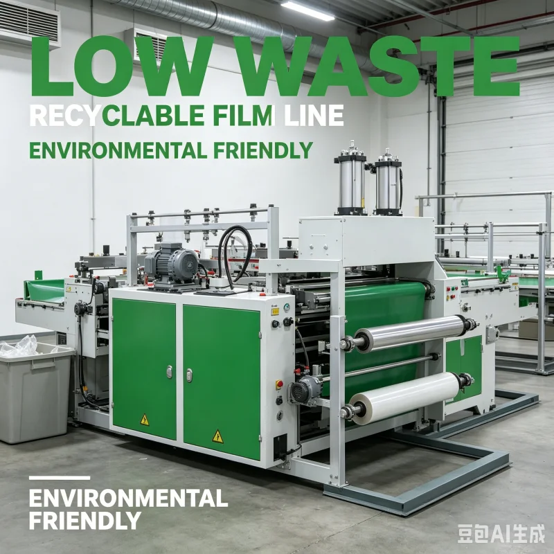 High Speed Computerized Plastic Bag Equipment For Large Enterprise Orders Fully Automatic Commercial Manufacturing Line System