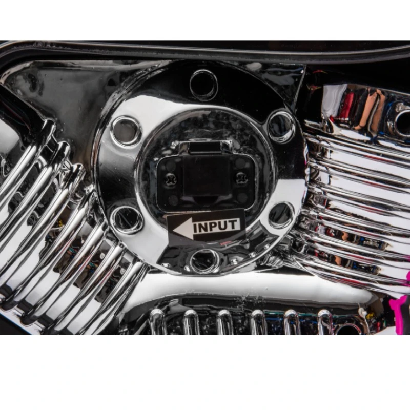 Zabawka dla dzieci do jazdy na motocyklu, 3-kołowy motocykl Chopper, niebieska bateria 6 V do jazdy na elektrycznym motocyklu Harley.