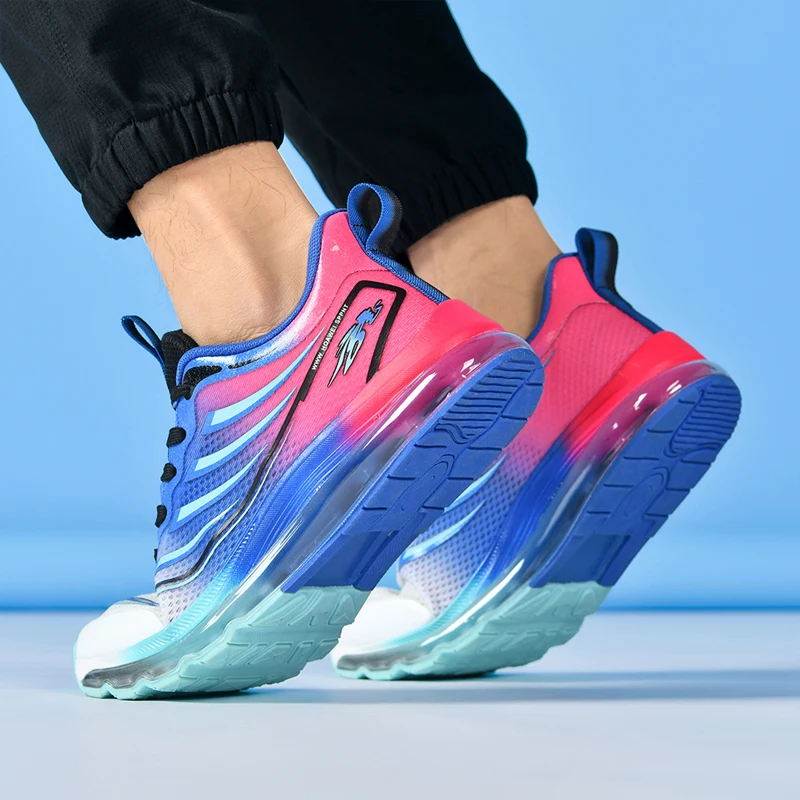 

Men's Running Shoes Flat Comfortable Mesh Outdoor Sports Big Size Tennis Sneakers 2025 New Original Casual Footwear for Men