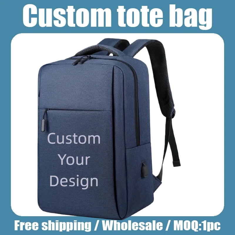 

Индивидуальный логотип с принтом, компьютерный бизнес-рюкзак премиум-класса, 15/17 дюймов, рюкзак с зарядкой через USB, повседневная сумка для ноутбука, оптовая продажа