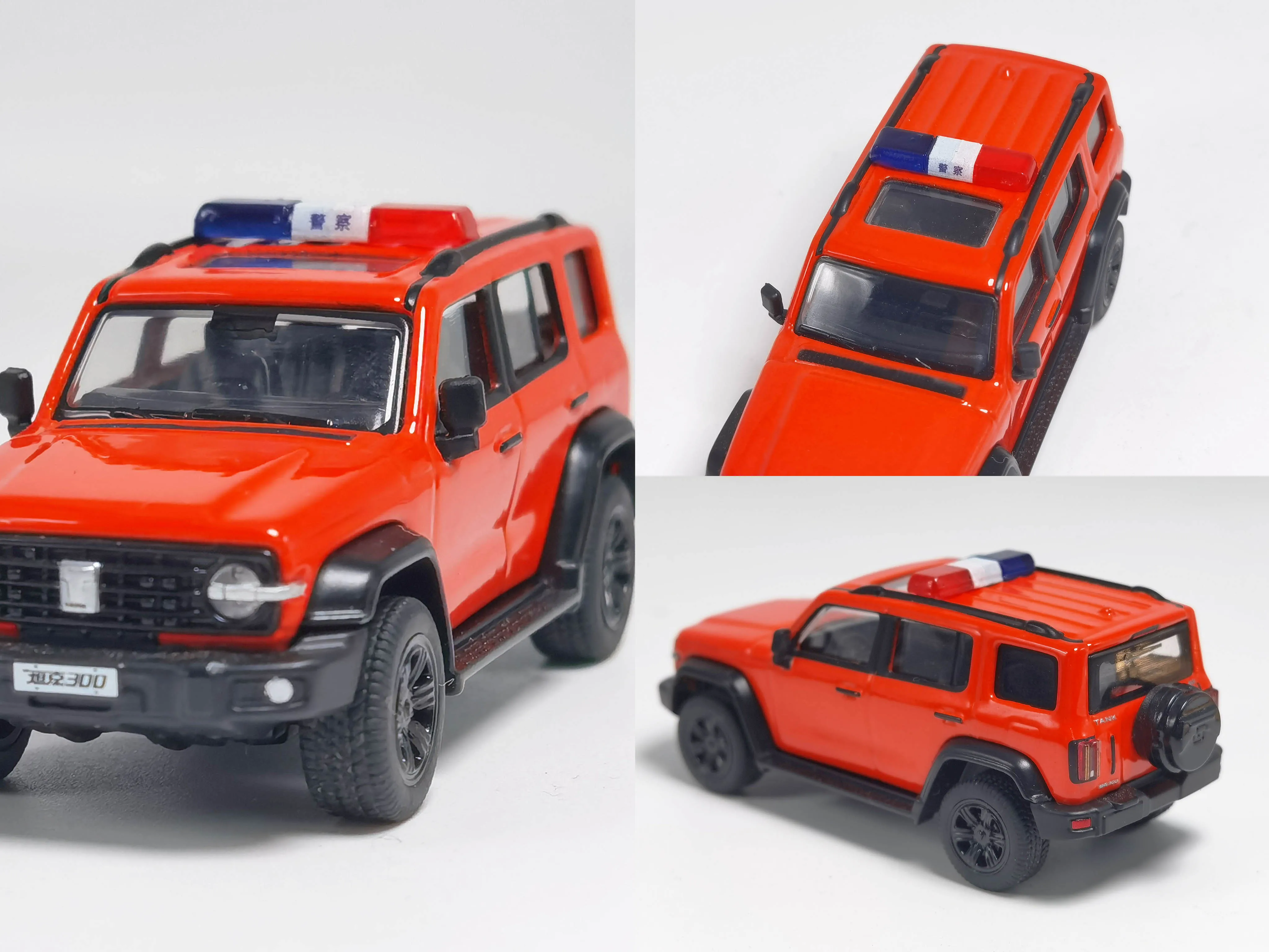 1/64 car model alarm light special police accessories Plastic alarm light modification accessories for greenlight