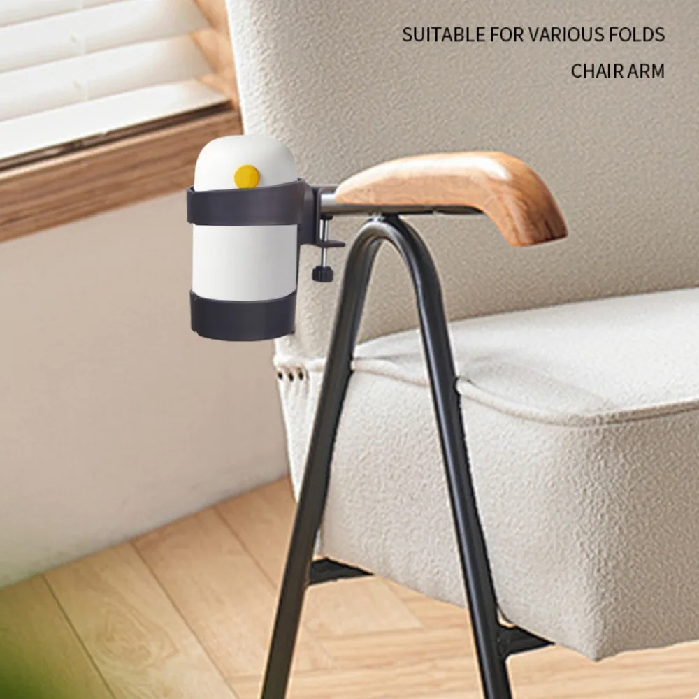 New Plastic Desk Cup Holder Punch-free Anti Spill Cup Storage Rack Removable Portable Table Fixed Storage Rack Table