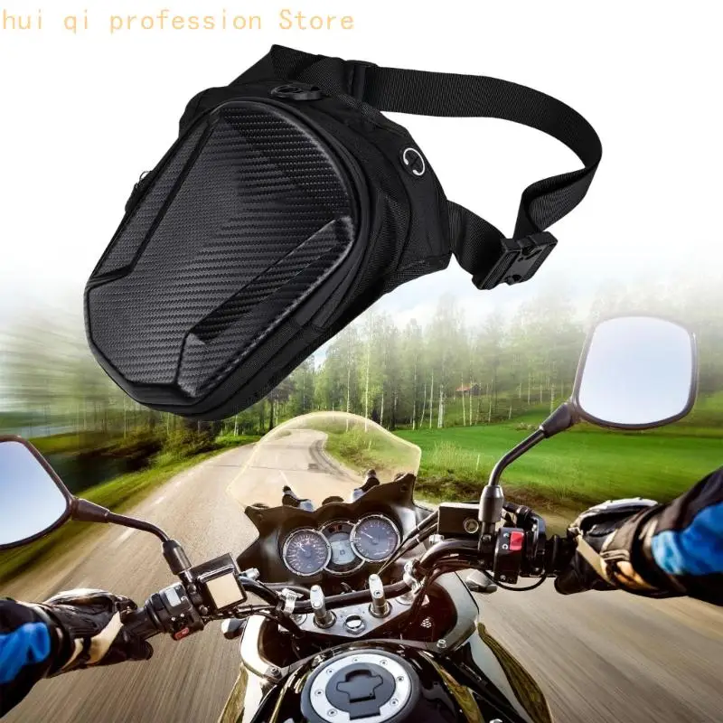 Hartschalen-Utility-Tasche, Motorrad-Beintasche für den täglichen Transport, Telefon, Schlüssel, Karten H8WE – Detail 7