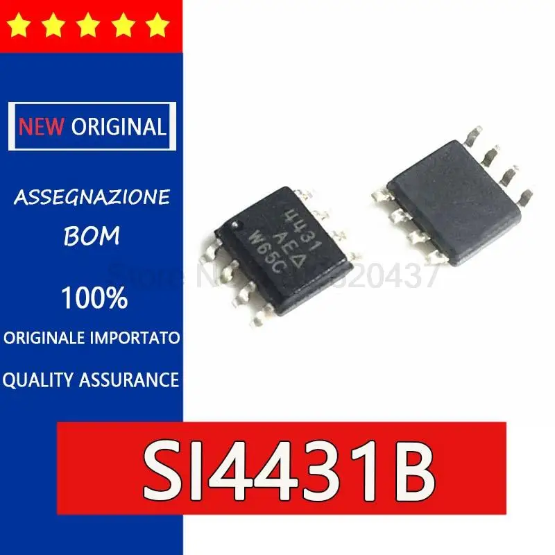 5pcs SI4431  original  SI4431B SI4431DY SI4431ADY SI4431BDY SOP8 MOS SMD