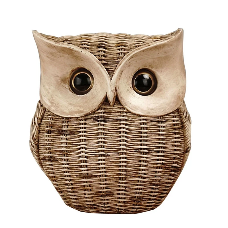 

Owl Statues Sculptures Decorative Owl Resin Living Room Ornaments Home Modern Figurines For Interior Home Decor Craft