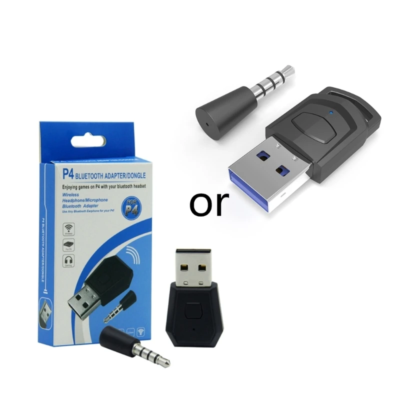 

USB Adapter Bluetooth-compatible Transmitter For PS4 Bluetooth-compatible Headsets Receiver Headphone Dongle