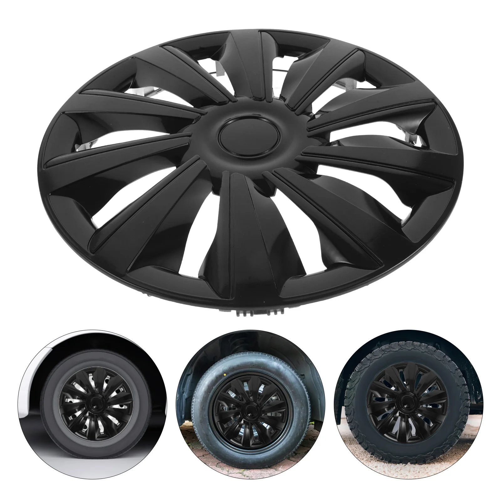 

Universal 14 Inch Wheel Hub Caps Replacement Hubcap Clip on Cover for Car Suv Exterior Automotive Wheel Rim Cover Accessories