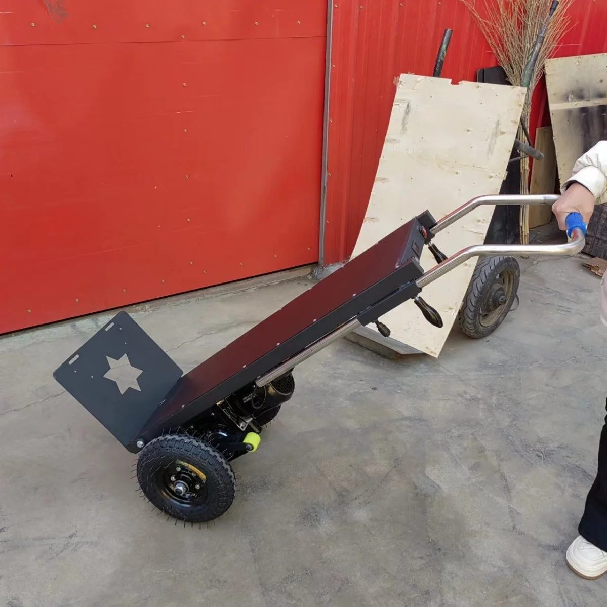 Elektrische Raupen-Treppensteigermaschine, automatischer Treppentransport