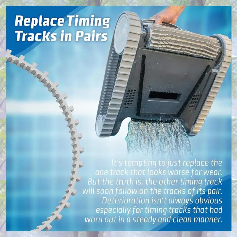 لمنظف آلة دولفين 9985006-R2 حزام القيادة إطار رمادي