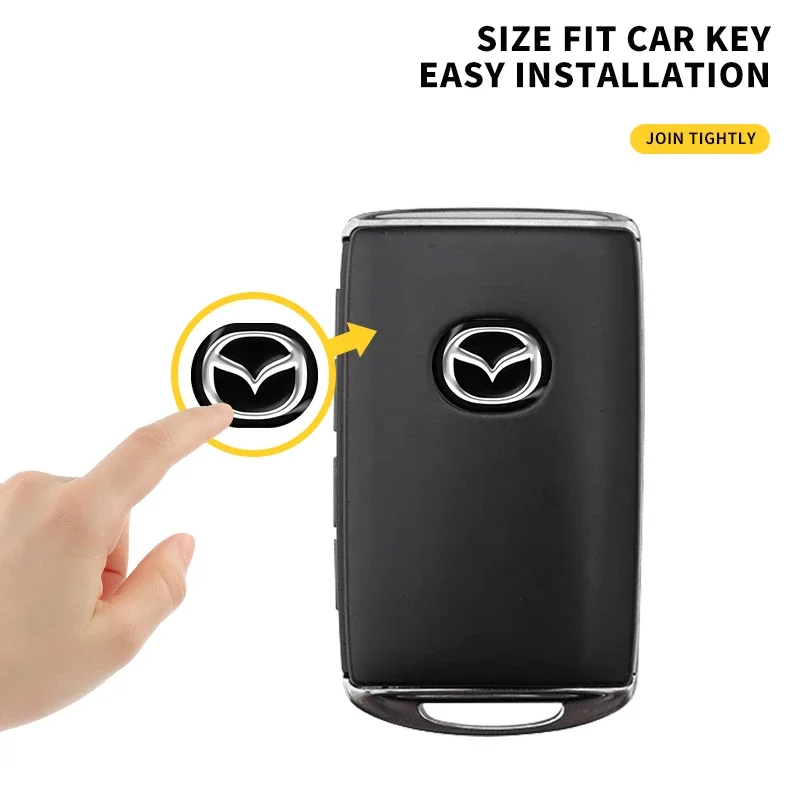 5/10/20 قطعة 13 مللي متر مفتاح بعيد شعار لاصق الشعار لمازدا 2 3 6 ATENZA 3 BK BL 5 CR CW 6 II GH CX-7 ER MX-5 NC اكسسوارات السيارات