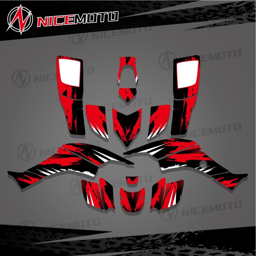 

NICEMOTO New STYLE DECALS STICKERS Graphics Kits Fit for Honda TRX400EX 1999-2007 Fourtrax ATV