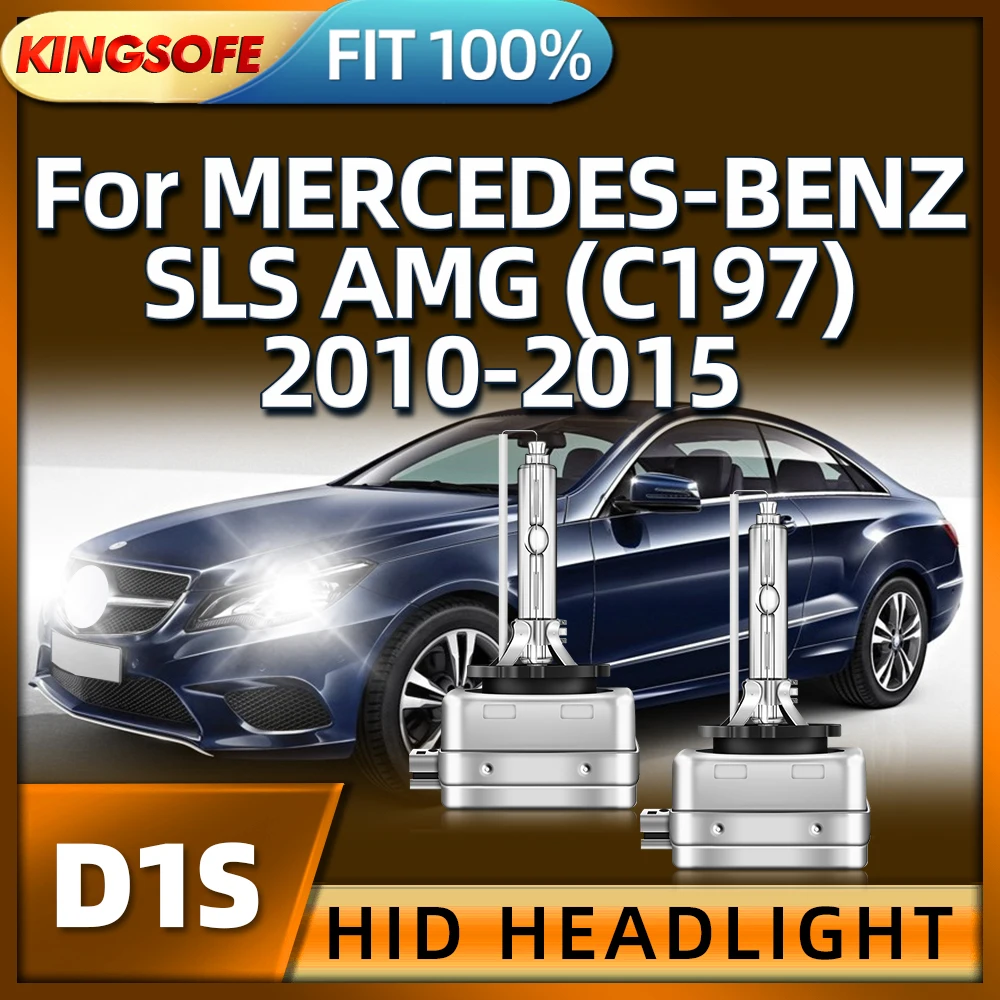 

KINGSOFE Xenon Bulb Lamp D1S Car HID Headlight For MERCEDES-BENZ SLS AMG C197 2010 2011 2012 2013 2014 2015