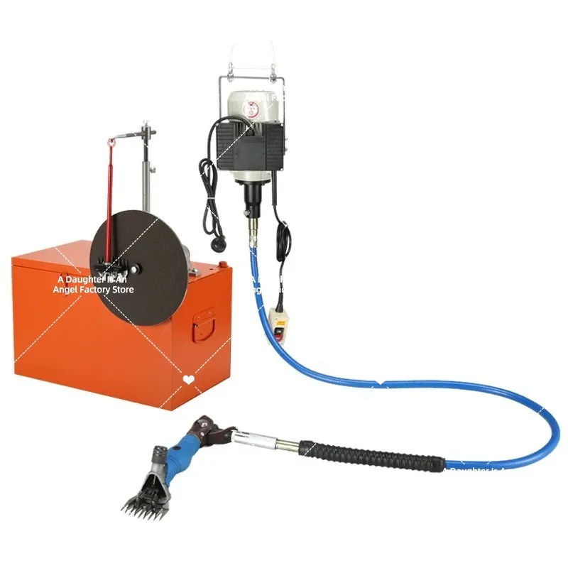 Electric Sheep Shearer, New Heavy Duty Wool Clipper with Flexible Shaft & Sharpening Blade