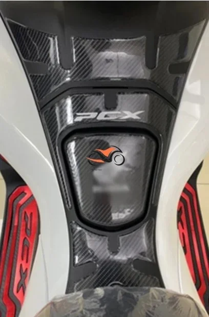 

5D Carbon Fiber Motorcycle Stickers Tank Pad Protector Decals Accessories For Honda Pcx125 Pcx150 Pcx 125 150 2018 2019