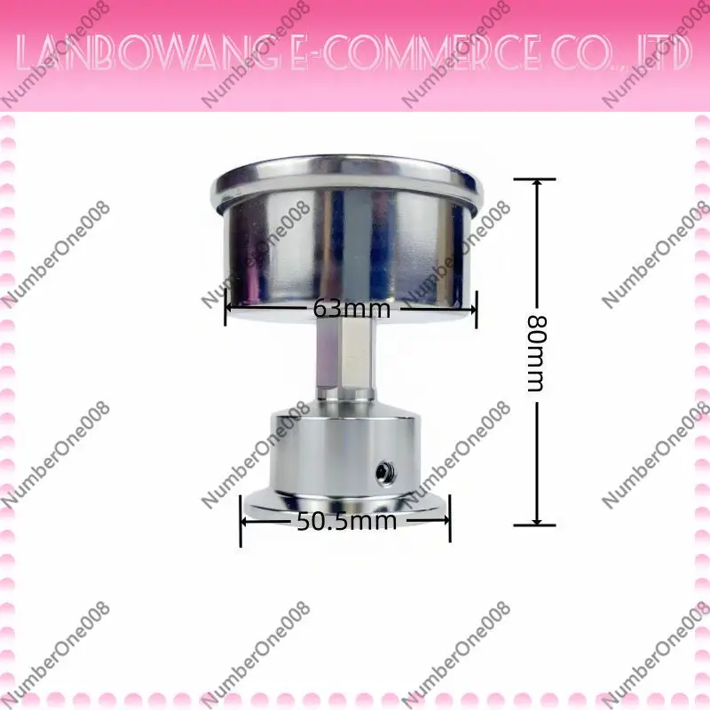 Sanitary Diaphragm Pressure Gauge Tri Clamp 50.5mm Liquid Filled Custom