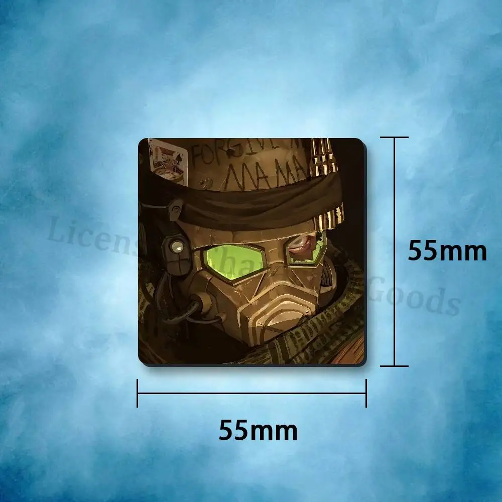 Wasteland NV N-NCR Veteran R-Ranger Portable Fridge Magnet 55mm Travel Souvenir Collectibles Kitchen Organizer IP merchandise - view 6