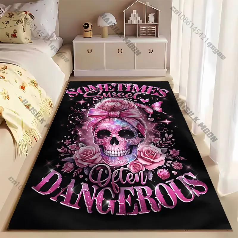 Beauty mystery sweetness and danger carpet Yoga living room room decor children's crawling mat doormat area rug games mat