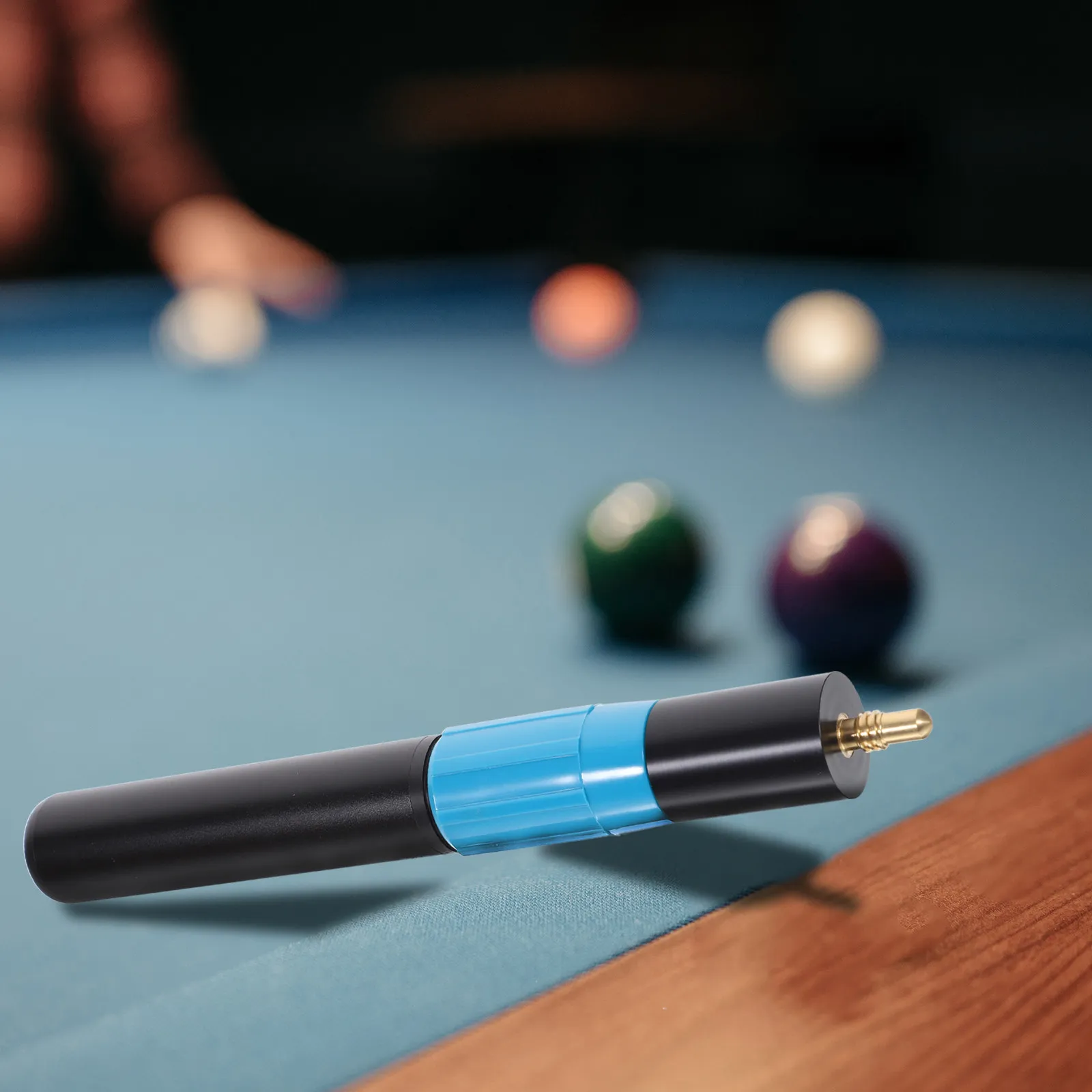 

Cue Extender Push-on Telescopic Extension Rod Easy Installation High Strength Pool Cue Replacement Accessory
