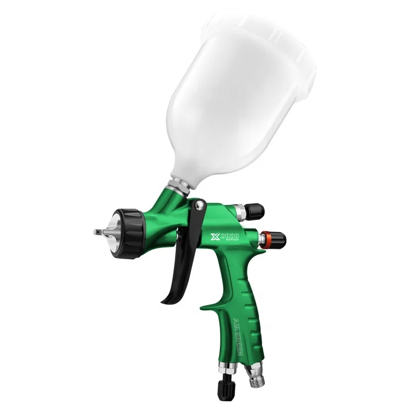 AIR GREEN Spray Gun Paint hvlp X-2020 lvmp Clear Coats 1.3mm Manufacturer Car Painting Professional Automotive Tool