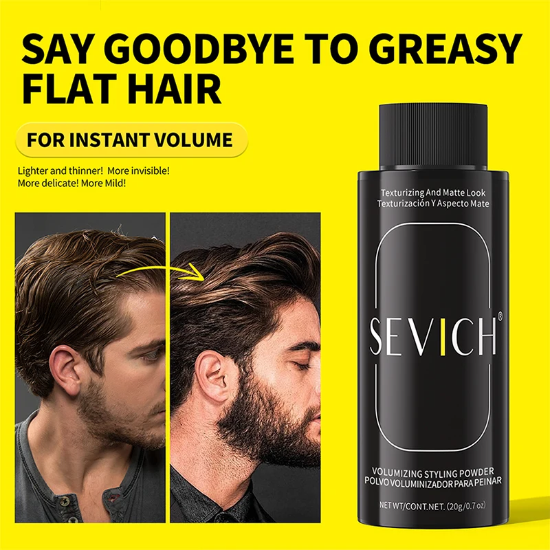 20G Hair Powder Fluffy Increase Hair Volume Mattifying Powder/Finalize Hair Design Styling Shampoo Hair Powder For Women Men