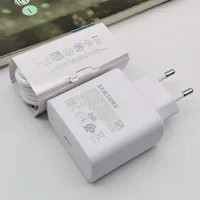 Samsung A56 A55 A54 A36 A26 5G S25 Edge 45W PD Charger Super Fast Charge Adapter For Galaxy S24 S23 Ultra S25 Plus Tab S9+ S10+