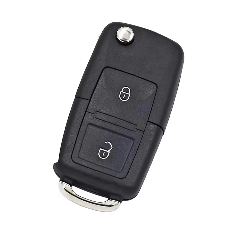 

KEYECU 2 кнопки, 433 МГц, чип 4D61 для Mitsubishi Pajero Lancer Outlander, обновленный выкидной ключ-брелок MIT11R / MIT8 Blade