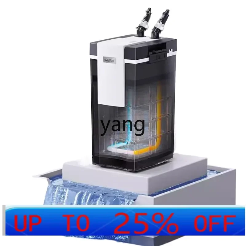 CX fish tank filter barrel external filter oil film water purification oxygen filter integrated machine