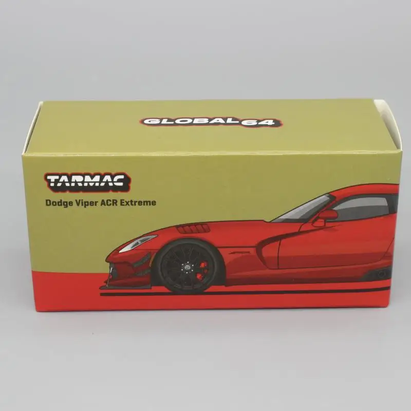 Asfalt działa w 1/64 Dodge Viper GT2 ACR kolekcja aluminiowy Model samochodu