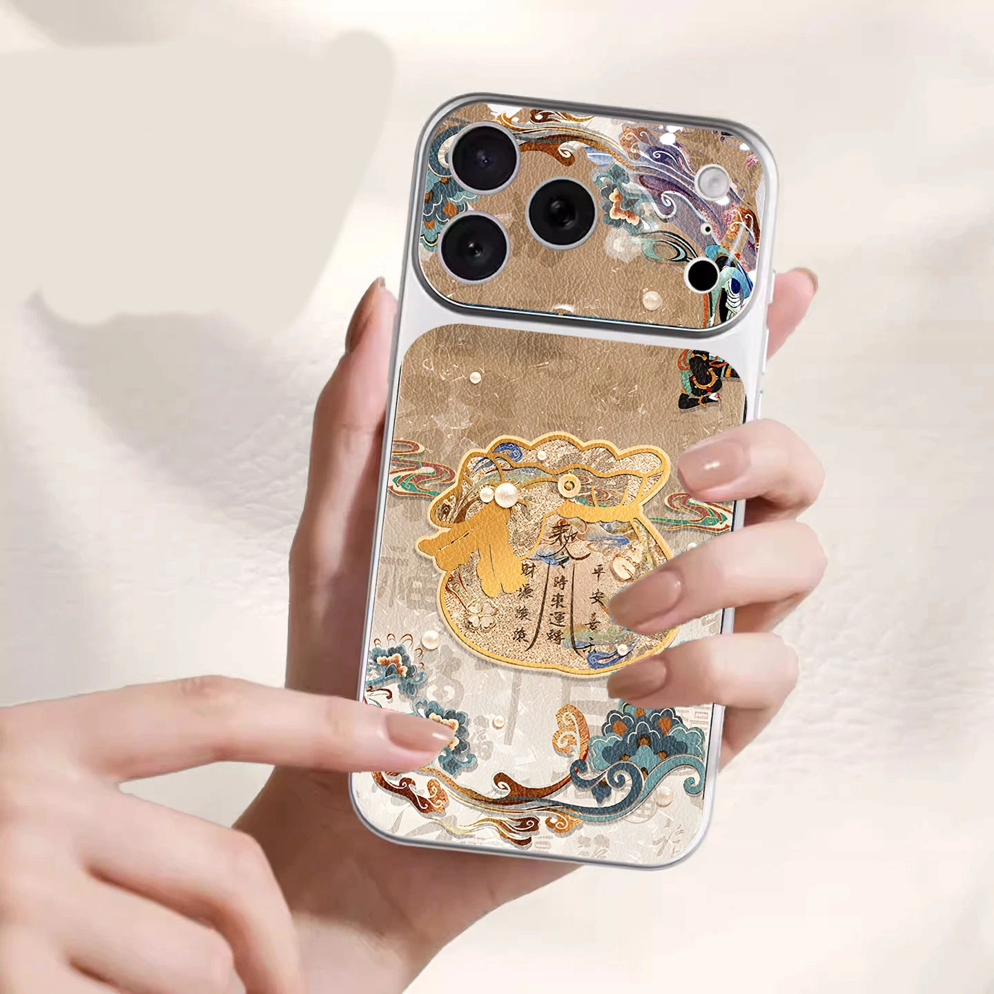 Lucky money bag window Phone Case For iPhone 17 Pro Max Air 16 E 15 14 13 12 11 Pro Max 17E 8 7 Plus X or 17 Serieso TPU Cover